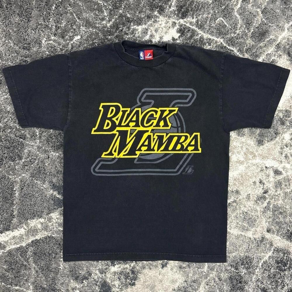 Kobe Bryant Shirt Mens Medium Black Mamba Y2K Los Angeles Lakers 2000S